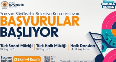 Büyükşehir Belediye Konservatuvarı Başvuruları Başladı