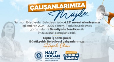 Büyükşehir'de Sendika İmzası Atıldı: