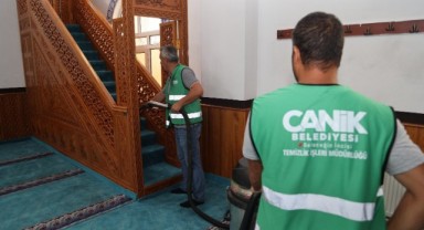 Canik’te Camiler Pırıl Pırıl