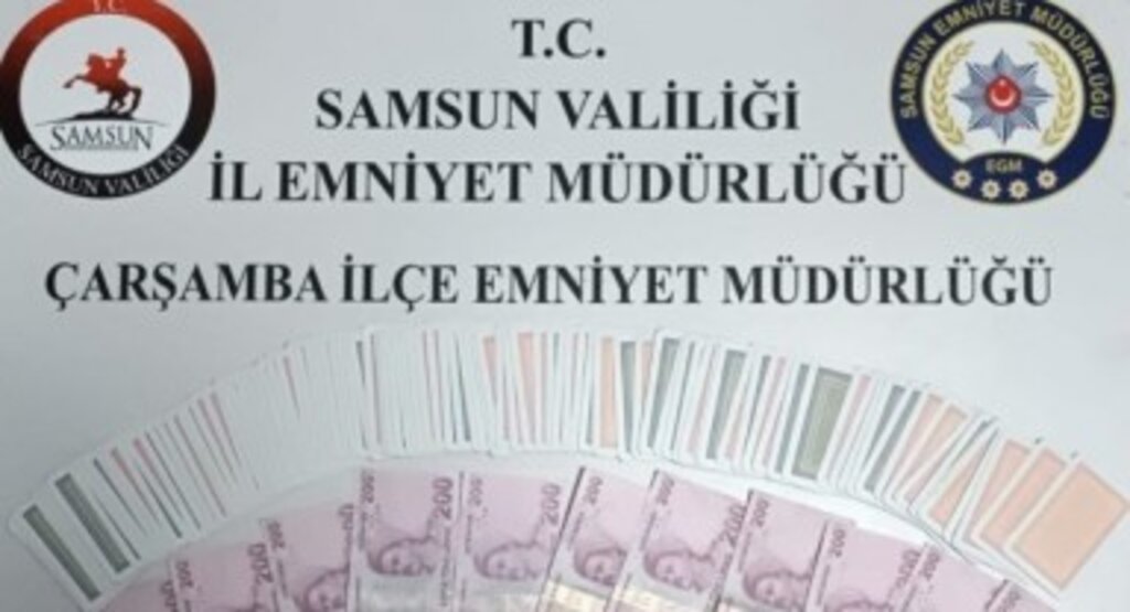 Çarşamba’da Kıraathaneye Kumar Baskını!