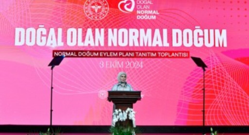 Emine Erdoğan, Normal Doğum Eylem Planı Tanıtım Toplantısı'na katıldı