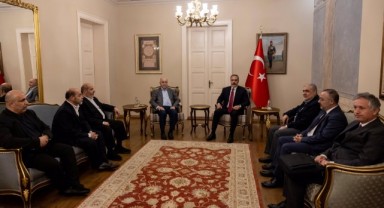 Hakan Fidan, Hamas Şura Meclisi Başkanı ve Siyasi Büro üyeleriyle görüştü