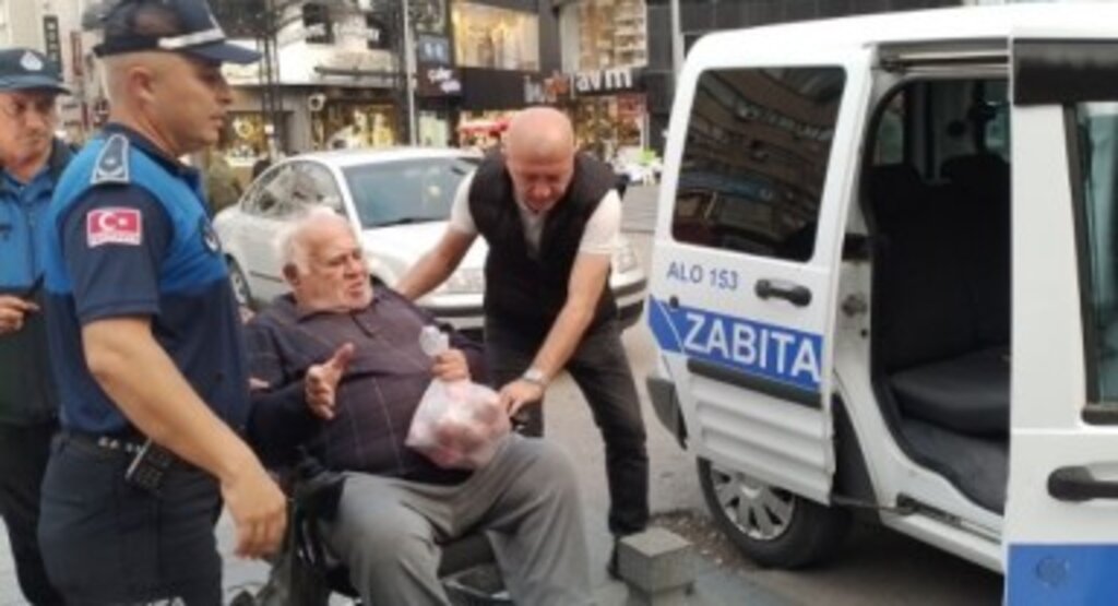 'İlkadım Zabıtası'ndan gönüllere dokunan hareket'