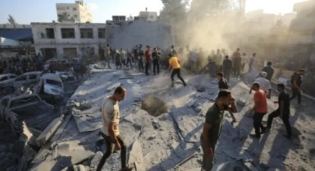 İsrail’in Gazze’ye hava saldırısı: BM’ye ait okul hedef alındı, çoğu çocuk 10 kişi hayatını kaybetti