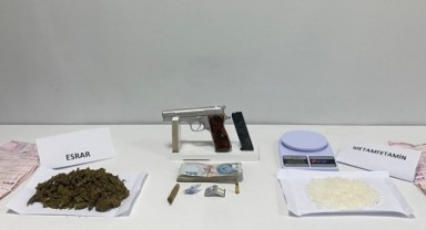 Samsun'da 15 yıl cezası bulunan zanlı yakalandı