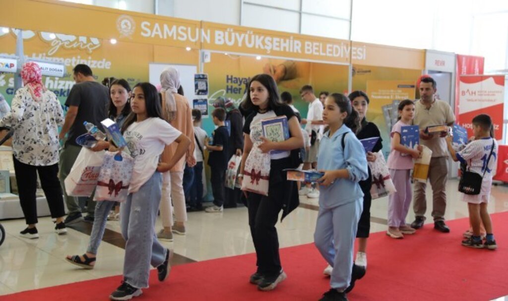 Samsun'da 9. Kitap Fuarı Sona Erdi