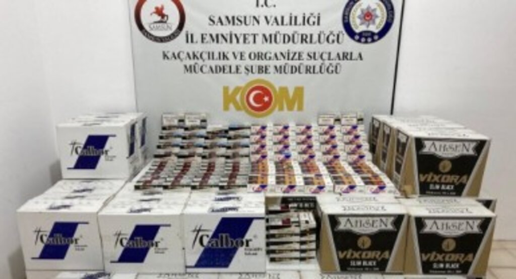 Samsun'da Kaçakçılık Operasyonu!