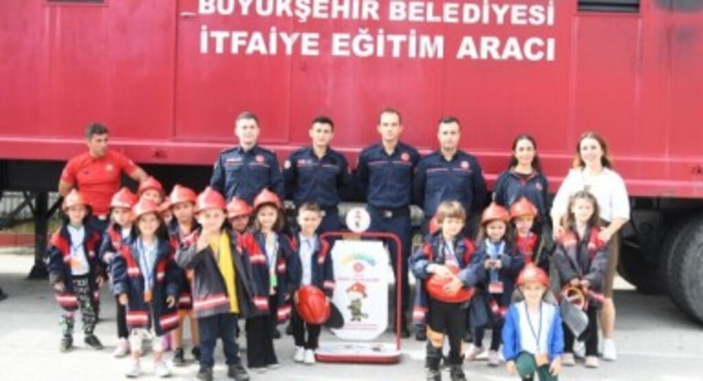 Samsunun Küçük İtfaiye Gönüllüleri 