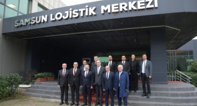 Vali Aksoy, fikir babası olduğu Lojistik Merkez de incelemelerde bulundu