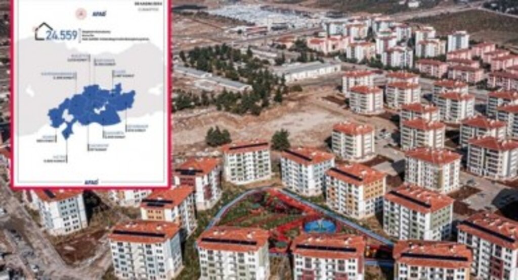 AFAD’dan açıklama: 24 bin 559 deprem konutu daha hak sahipleriyle buluşturulacak