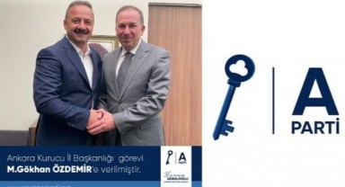 Anahtar Parti Ankara Kurucu İl Başkanı Özdemir oldu