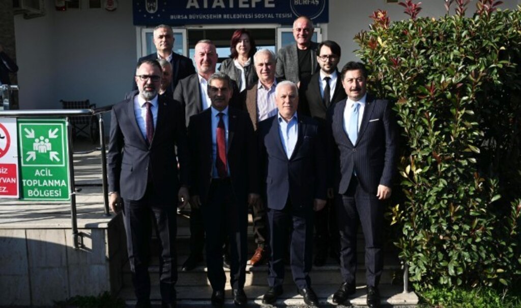 Belediye başkanları daha yaşanabilir bir Bursa için buluştu
