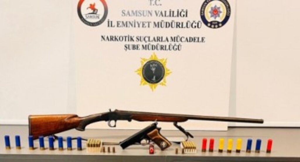Canik'te Büyük Operasyon: Uyuşturucu ve Silah Deposu Ele Geçirildi!