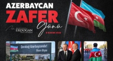Cumhurbaşkanı Erdoğan’dan Azerbaycan Zafer Günü Mesajı!
