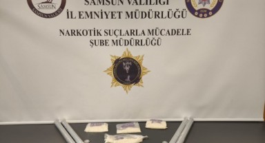 Havza’da Uyuşturucu Operasyonu: Alüminyum Borular İçinde Metamfetamin Ele Geçirildi