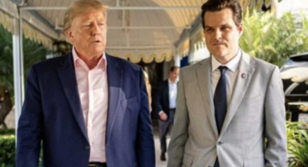 Matt Gaetz, Trump’ın Adalet Bakanı adaylığından çekildi