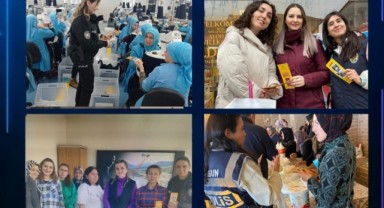 Samsun'da 25 Kasım Kadına Yönelik Şiddetle Mücadele Günü Etkinlikleri Düzenlendi