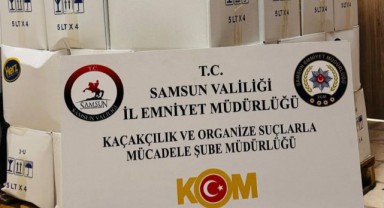Samsun'da Kaçak Etil Alkol Operasyonu: 1 Ton 70 Litre Etil Alkol Ele Geçirildi