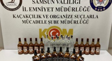 Samsun İlkadım’da Kaçak Alkol Operasyonu