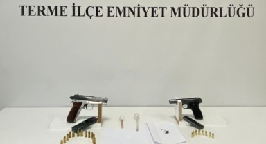Terme'de Başarılı Operasyon: Silah ve Uyuşturucu Ele Geçirildi