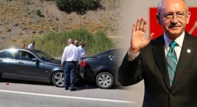 Antalya’ya giden Kılıçdaroğlu çifti Isparta’da trafik kazası geçirdi