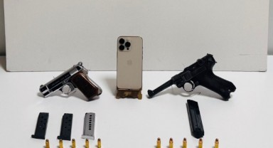 Bafra’da Kaçak Silah ve Cep Telefonu Operasyonu