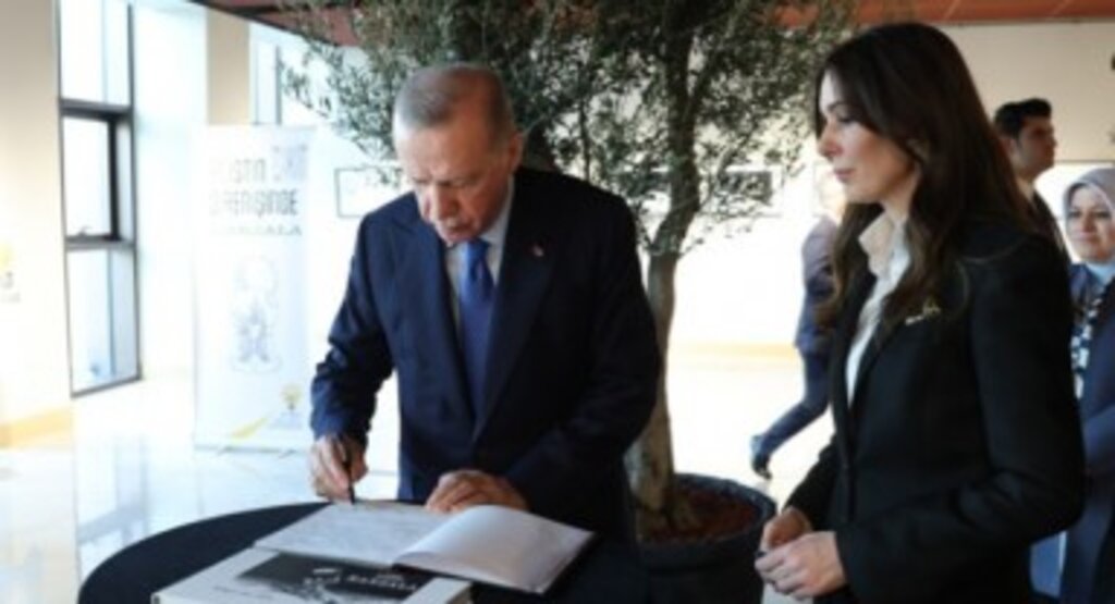 Cumhurbaşkanı Erdoğan ve Çiğdem Karaaslan