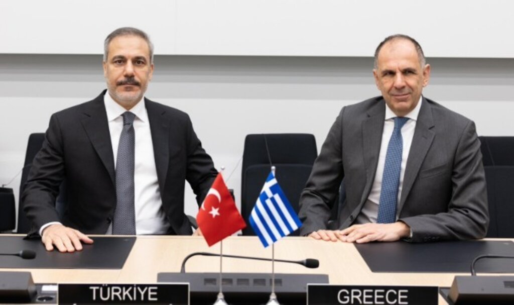 Fidan ve Yerapetritis Brüksel’de Buluştu