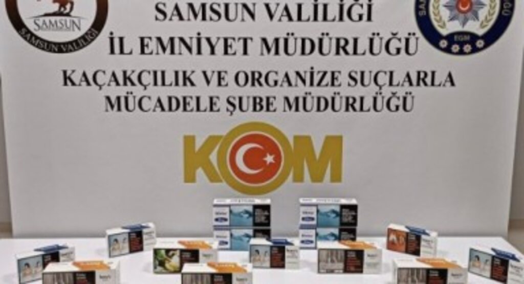 İlkadım’da Kaçak Sigara Operasyonu