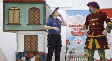 İlkadım'da Karagöz İle Trafik Eğitimi