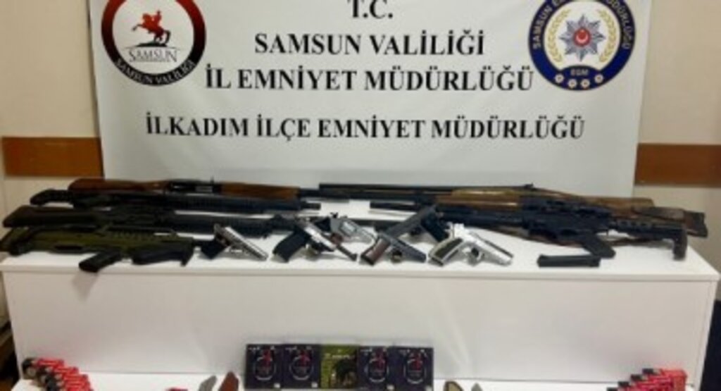 İlkadım'da Miras Kavgası Kanlı Bitti: Evden Cephanelik Çıktı