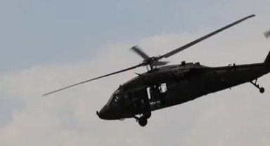 Isparta’da Askeri Helikopter Düştü