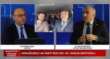 Rize Milletvekili Mertoğlu o fotoğrafı yorumladı: “Birliğimizi kıskanıyorlar”
