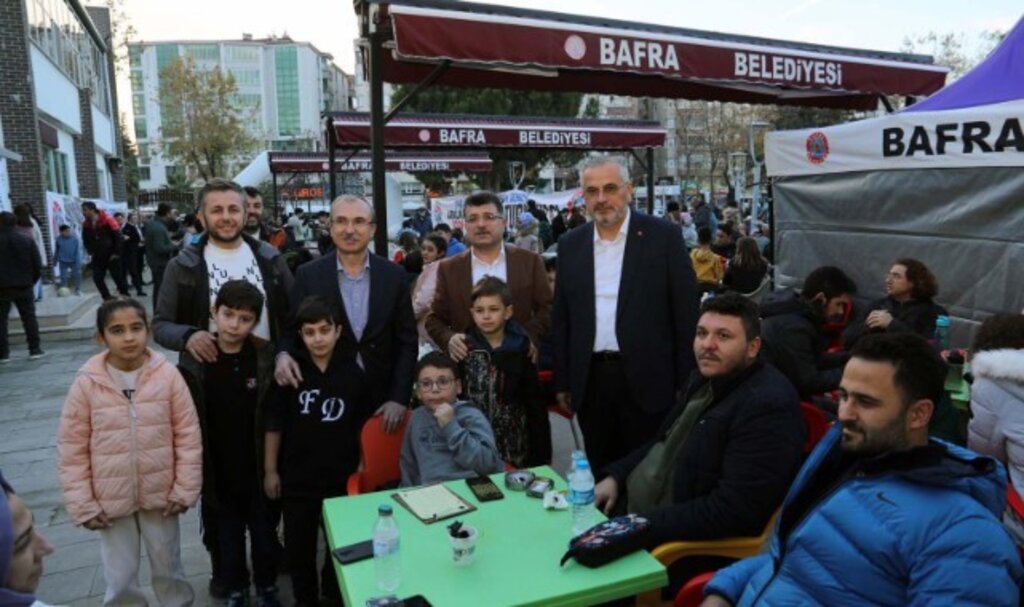Santraç'ın Kalbi Bafra da Atıyor