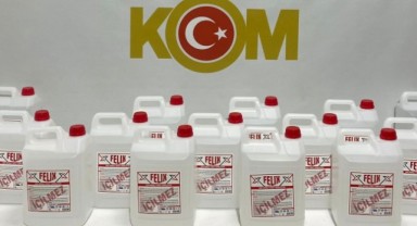 Atakum’da Kaçak Etil Alkol Operasyonu