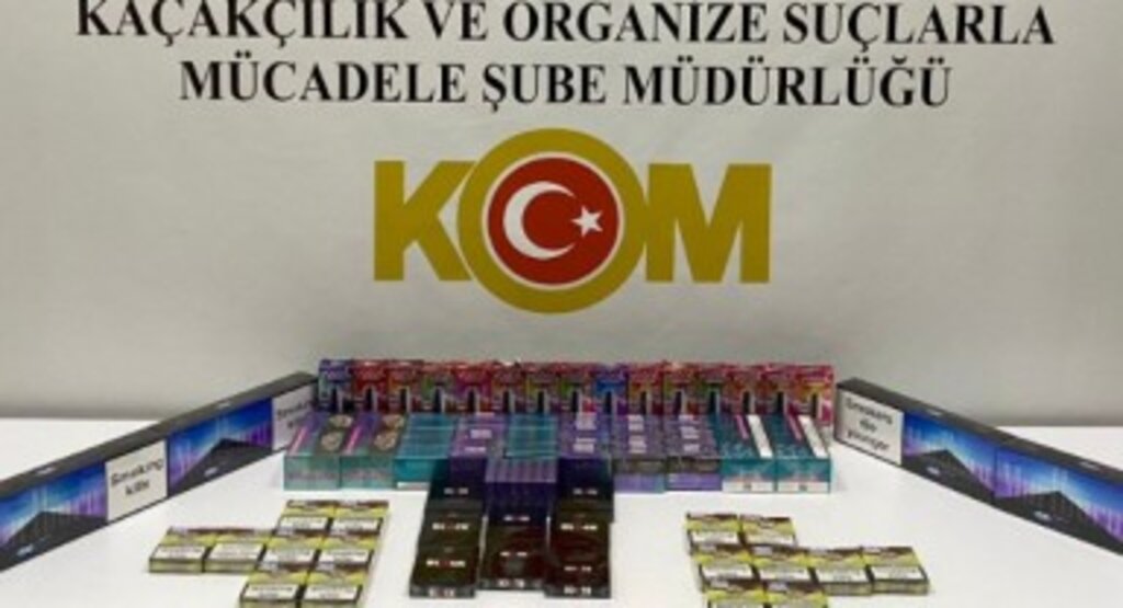 Atakum’da Kaçak Sigara ve Elektronik Sigara Operasyonu