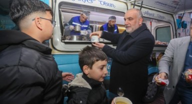 Başkan İbrahim Sandıkçı’dan Çorba İkramı