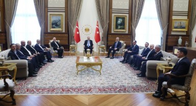 Cumhurbaşkanı Erdoğan, Hamas Heyetini Ankara'da Ağırladı