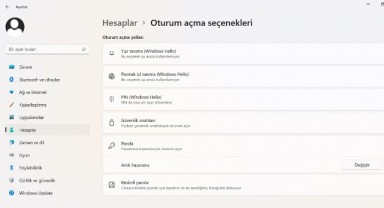 Bilgisayara Şifre Nasıl Koyulur Windows 11