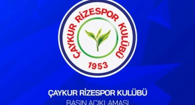 ÇaykurRizespor'dan TFF'ye Yeter Artık Durum