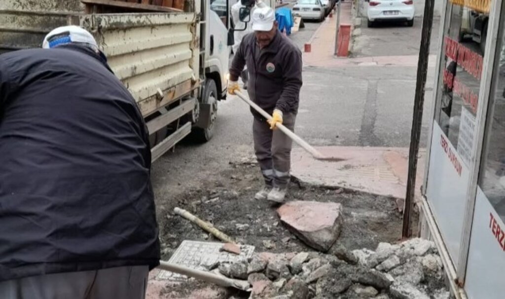 İlkadım’da kaldırımlar daha konforlu ve güvenli