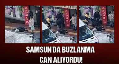 Samsun'da Buzlanma Can Alıyordu!