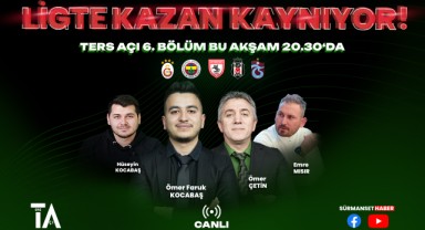 Ters Açı 6.Bölümü ile Bu Akşam 20:30'da Canlı Yayında Sizlerle...