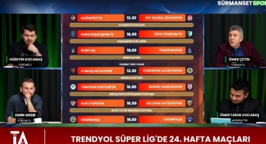 Trendyol Süper Lig 24.Hafta Tahminleri