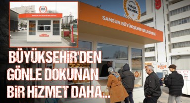 Büyükşehir'den Gönle Dokunan Bir Hizmet Daha...