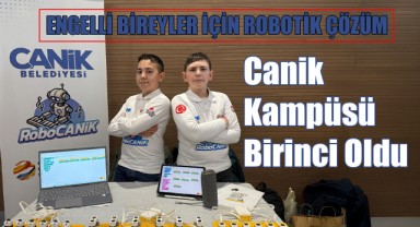 Engelli Bireyler İçin Robotik Çözüm: Canik Kampüsü, Birinci Oldu