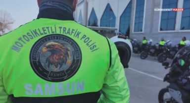 Samsun'da Şahinler Daha da Güçlendi! 11 Yeni Motosiklet Göreve Başladı