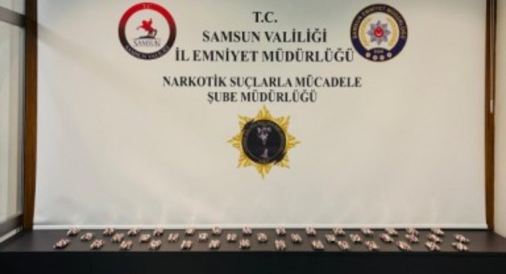 Samsun’da Uyuşturucu Operasyonu: 4.066 Adet Sentetik Ecza Ele Geçirildi