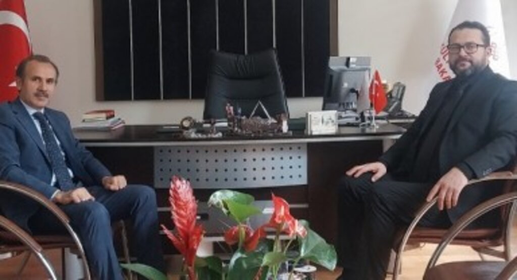 BHA Bölge Müdürü Said Çetintaş, İl Kültür ve Turizm Müdürü Süleyman Demirtaş'ı Ziyaret Etti