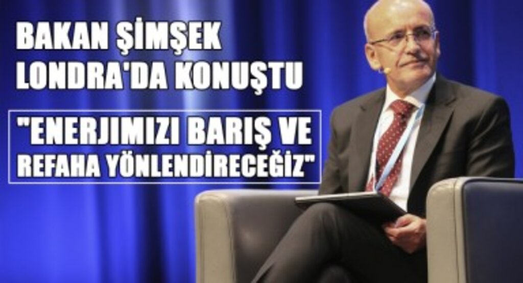 Bakan Şimşek Londra'da Konuştu: